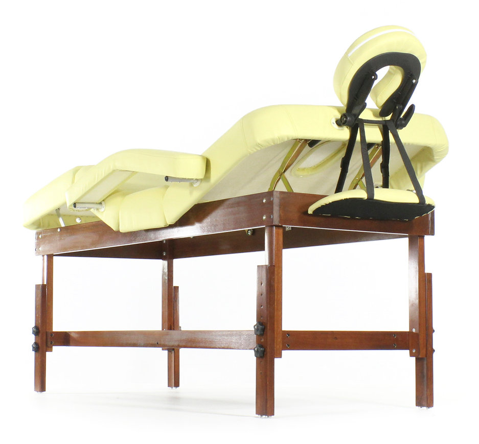 Купить Стационарный массажный стол деревянный FIX-0A (МСТ- 15Л)  4 секции   в интернет-магазине Salon Market по выгодным ценам