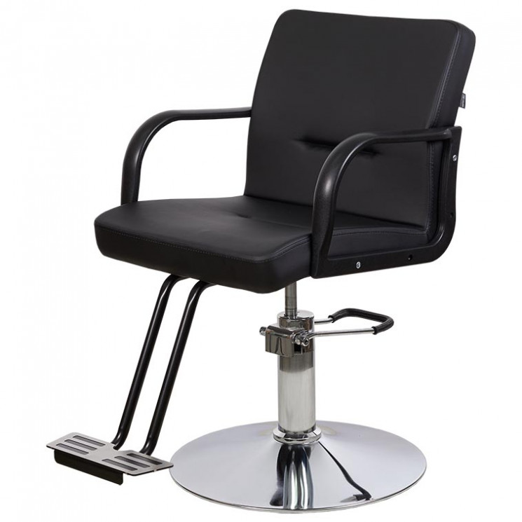 Парикмахерское кресло Хит гидравлика  хром круг от интернет-магазина Salon Market по выгодным ценам