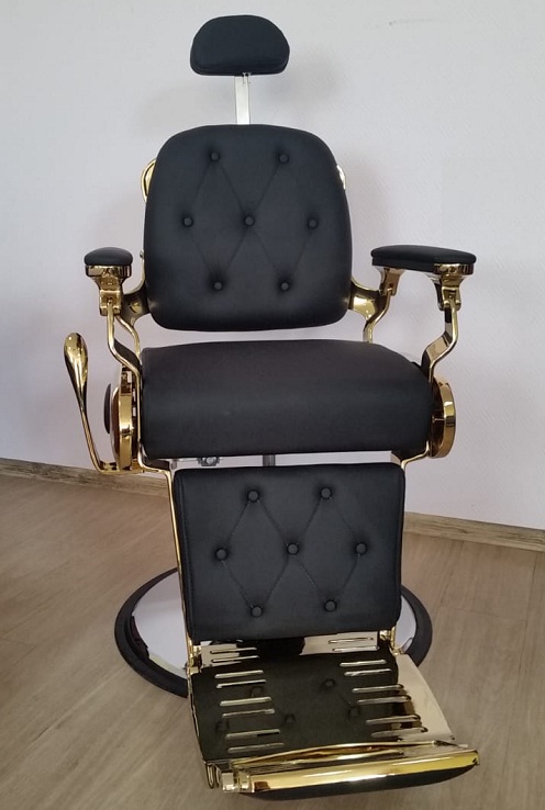Мужское парикмахерское кресло A50 Gold от интернет-магазина Salon Market по выгодным ценам